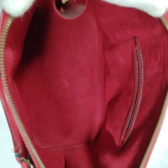 Louis Vuitton  Hand Bag  Alma Red Epi - Picture 8 of 9